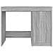 Scrivania Grigio Sonoma 100x50x76 Cm In Legno Multistrato - Foto miniatura 3
