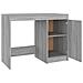 Scrivania Grigio Sonoma 100x50x76 Cm In Legno Multistrato - Foto miniatura 5