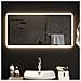 Specchio Da Bagno Con Luci Led 100x50 Cm - Foto miniatura 1