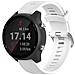 Cinturino Per Orologio Garmin Forerunner 245 Silicone White 20 Mm - Foto miniatura 3