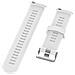 Cinturino Per Orologio Garmin Forerunner 245 Silicone White 20 Mm - Foto miniatura 5