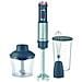 Frullatore ad Immersione NK188 FULL SET con Recipiente da 0.6 L Potenza 1200 Watt Colore Blu - Foto miniatura 1