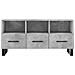 Mobile Porta Tv Grigio Cemento 102x36x50 Cm Legno Multistrato - Foto miniatura 5