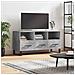 Mobile Porta Tv Grigio Cemento 102x36x50 Cm Legno Multistrato - Foto miniatura 1
