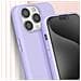 Cover Semirigida Per Iphone 15 Pro Max Cordino Nylon Serie Corda Lilla - Foto miniatura 3