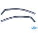 Set Deflettori Aria Anteriori Ad Incastro, Tipo Lungo - Compatibile Per Volkswagen Golf Vii 5p (11/12>12/19) No Specchietti Retrovisori Elettrici - Volkswagen Golf Vii Variant (10/13>05/20) No Specchietti Retrovisori Elettrici - Foto miniatura 1