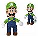 Peluche Super Mario Luigi Azzurro Verde 50 Cm - Foto miniatura 2