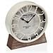 Orologio Da Tavolo Bianco Legno Mdf (20 X 20 X 6 Cm) (ø 20 Cm) - Foto miniatura 1