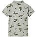 Camicia Da Bambino Cachi Chiaro Mélange 128 - Foto miniatura 2
