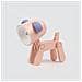 Puppy Dog Mini Lampada Rosa A Forma Di Cane Da Tavolo Pieghevole A Led Luce Calda Regolabile E Tascabile Per La Lettura O Illumina Sul Tuo Comodino O Scrivania Pile Incluse - Foto miniatura 1