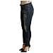Jeans Skinny In Cotone Elasticizzato Blu Scuro - It38-xs - Foto miniatura 2