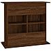 Supporto Acquario 81x36x73 cm Legno Multistrato Rovere Marrone - Foto miniatura 8