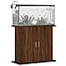 Supporto Acquario 81x36x73 cm Legno Multistrato Rovere Marrone - Foto miniatura 3