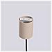 Sollux Lighting Lampada A Sospensione Halo 1 Taupe Sl.1744 - Moderno Lampada A Sospensione Tortora 120x12x12 Cm - Foto miniatura 8