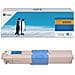 Toner Compatibile OKI 44973535 44973543 44973547 1500 Pagine Ciano - Foto miniatura 1
