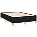 Letto a Molle con Materasso e LED Nero 120x190 cm in Tessuto - Foto miniatura 6