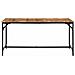 Tavolo da Pranzo 160x80x75 cm in Legno Massello di Mango Grezzo - Foto miniatura 2