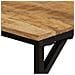 Tavolo da Pranzo 160x80x75 cm in Legno Massello di Mango Grezzo - Foto miniatura 5