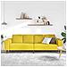 Set di divani Giallo Velluto - Foto miniatura 3
