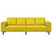 Set di divani Giallo Velluto - Foto miniatura 4