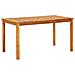 Set da Pranzo per Giardino 7 pcs Beige Poly Rattan - Foto miniatura 5