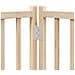 Cancello per Cani Porta Pieghevole 10 Pannelli 800 cm in Pioppo - Foto miniatura 9