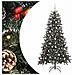 Albero di Natale artificiale con 300 LED Verde 210 cm - Foto miniatura 1