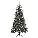 Albero di Natale artificiale con 300 LED Verde 210 cm - Foto miniatura 3