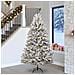 Albero di Natale artificiale con 300 LED Verde e Bianco 240 cm - Foto miniatura 2