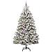 Albero di Natale artificiale con 300 LED Verde e Bianco 240 cm - Foto miniatura 3