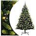 Albero di Natale Artificiale a Cerniera con 300 LED 240 cm - Foto miniatura 1