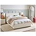 Letto Contenitore Bouclé Massognes 140 X 200 Cm Bianco Sporco - Foto miniatura 1