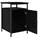 Armadio da Notte 2 pcs Rovere nero 40 x 42 x 60cm - Foto miniatura 5