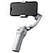 Bastone Per Selfie Stabilizzato Con Rilevamento Del Viso Per Smartphone E Treppiede, Grigio Chiaro - Foto miniatura 4
