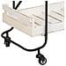 Carrello In Legno Bianco Con 3 Vassoi 89x38x110h Cm - Foto miniatura 7