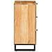 Credenza Marrone 40 x 33 x 75 cm Legno di mango massello - Foto miniatura 4