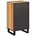 Credenza Marrone 40 x 33 x 75 cm Legno di mango massello - Foto miniatura 5