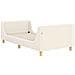 Struttura letto bambini con testata Crema 90 x 200 cm - Foto miniatura 4