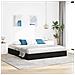 Letto con Contenitore con materasso Nero 180 x 200 cm Velluto - Foto miniatura 2