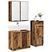 Set di mobili per il bagno con cassetto 3 pcs Legno vecchio - Foto miniatura 3