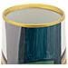 Vaso Piccassy Color Tall In Ceramica Con Volto Cubista Dipinto A Mano - Foto miniatura 4