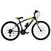 Bici Da Uomo Mountain Bike Misura 26 Bicicletta Mtb Nevada Nv26 Cambio 18v - 45 Nero Giallo Fluo Opaco - Foto miniatura 1