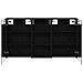 Set di Armadi da Bagno con porta 3 pcs 110 x 10,5 x 60,5 cm - Foto miniatura 7
