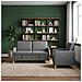 Set di Divani con Storage 2 pcs Grigio Scuro Poliestere - Foto miniatura 3