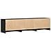 Mobile TV con LED Nero 165 x 34 x 40 cm Legno ingegnerizzato - Foto miniatura 8