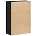 Libreria /Divisorio per ambienti Rovere Nero 60,5x30x90 cm in Legno Multistrato - Foto miniatura 8