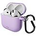 Custodia Airpods 4 In Silicone Viola Puro - Foto miniatura 3