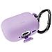 Custodia Airpods 4 In Silicone Viola Puro - Foto miniatura 1