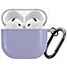 Custodia Airpods 4 In Silicone Viola Puro - Foto miniatura 7