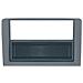 Adattatore autoradio Mascherina cornice con foro ISO-Doppio ISO- Doppio DIN colore grigio Musa 03319 - Foto miniatura 1